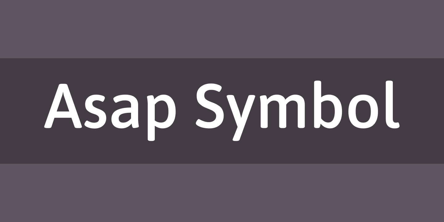 Asap Symbol